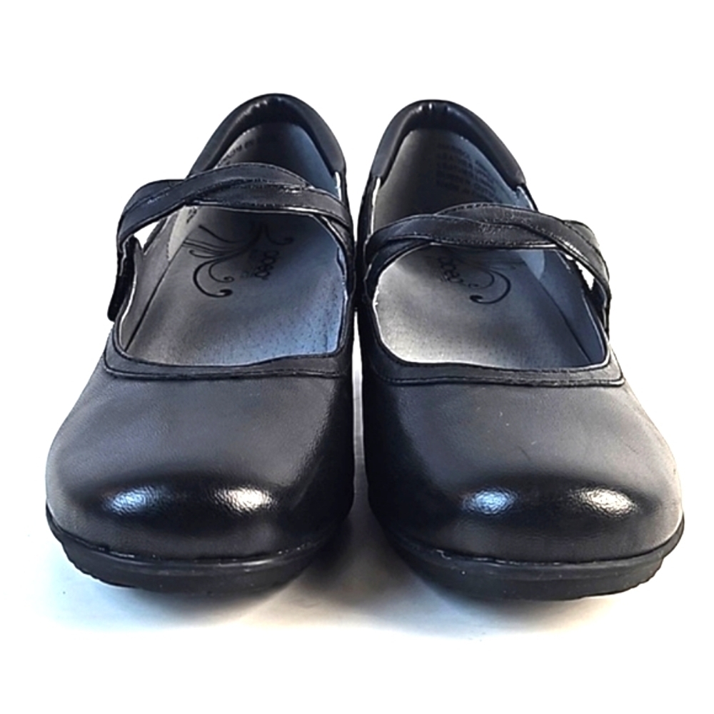 Abeo B.I.O.System Marisol Black Leather  Block Heel Comfort Mary Jane Pu… - Picture 5 of 16